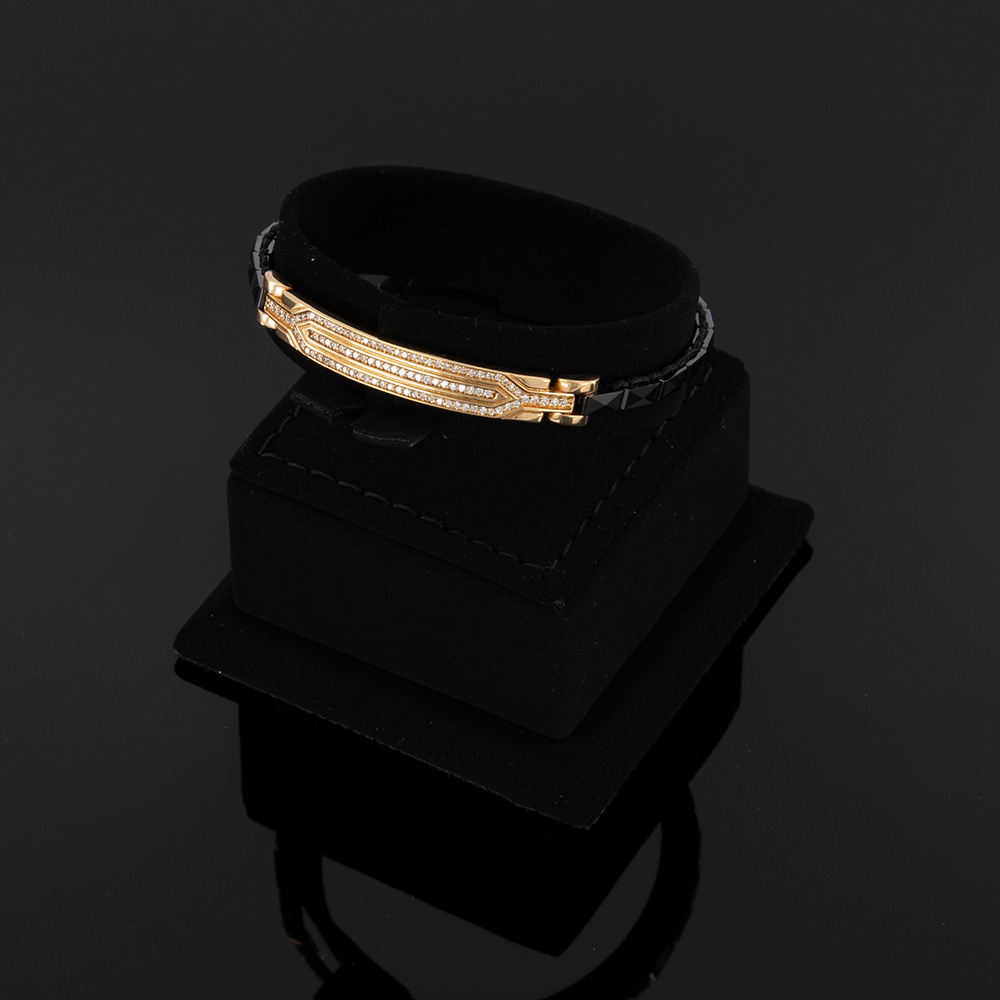 Diamond Onyx Bracelet