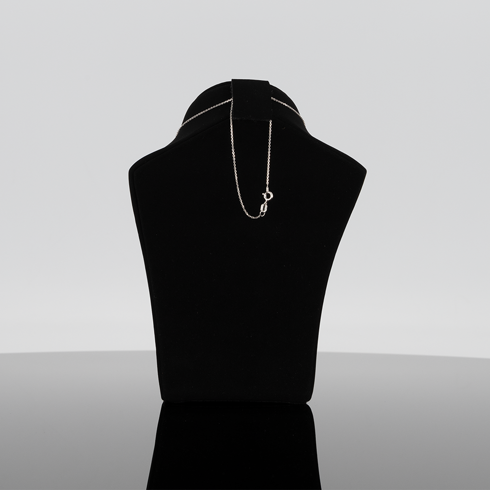 Black Rose Diamond Necklace